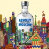 Компания Pernod Ricard выпустила коллекционную серию Absolut Moscow, созданную специально для России